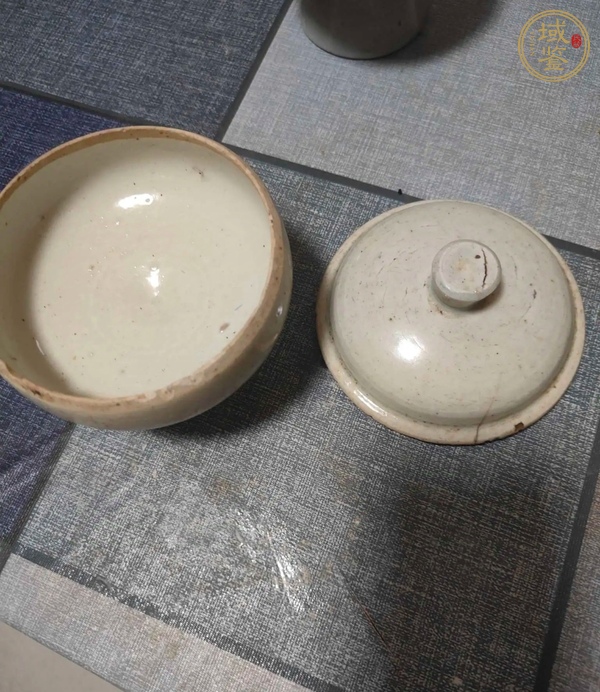 古玩陶瓷影青豆真品鑒賞圖