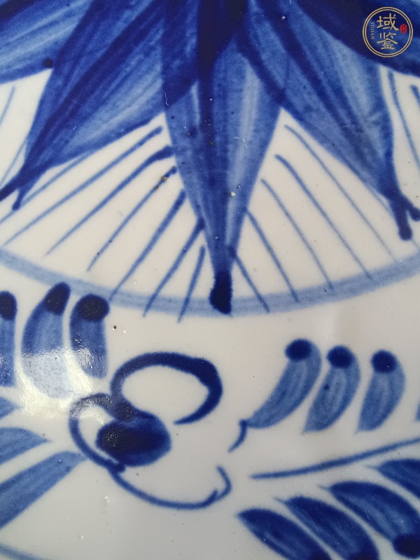古玩陶瓷青花底座真品鑒賞圖