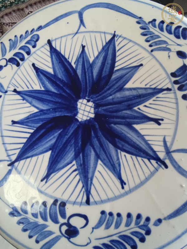 古玩陶瓷青花底座真品鑒賞圖
