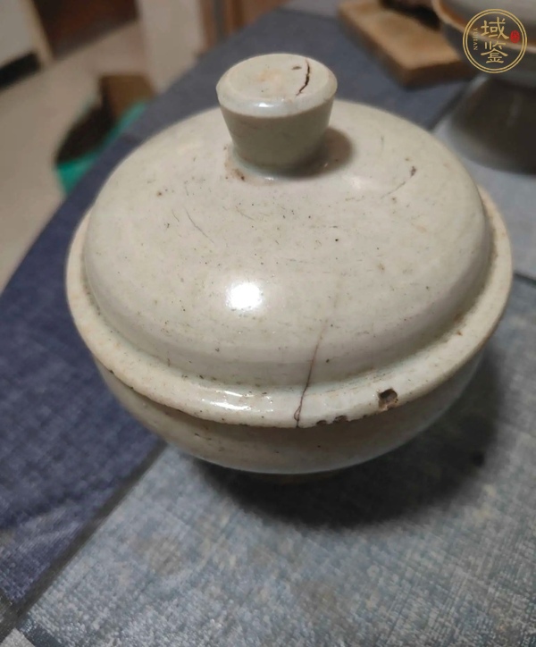 古玩陶瓷影青豆真品鑒賞圖