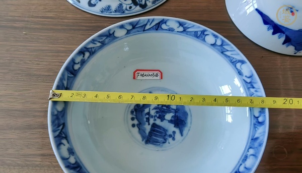 古玩陶瓷青花人物碗真品鑒賞圖