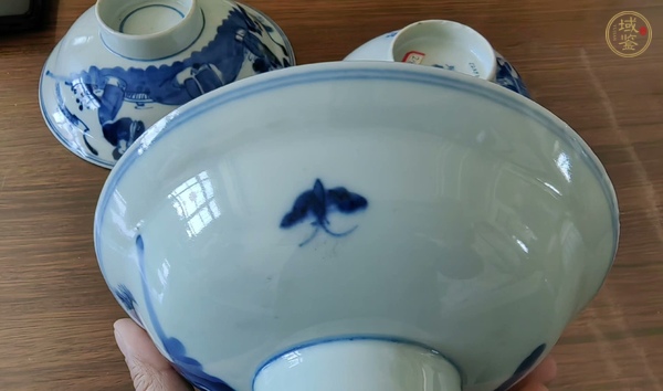 古玩陶瓷青花人物碗真品鑒賞圖