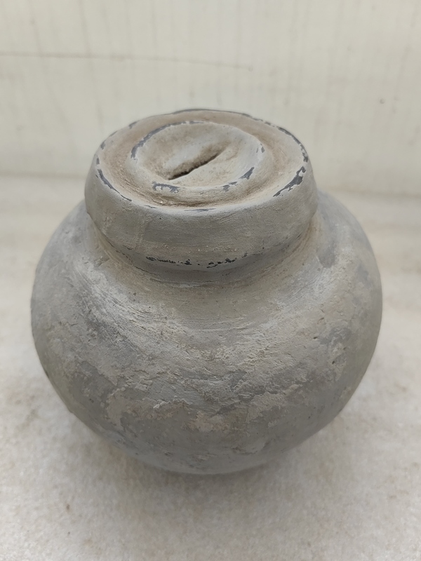 古玩陶瓷灰陶撲滿拍賣,當前價格750元