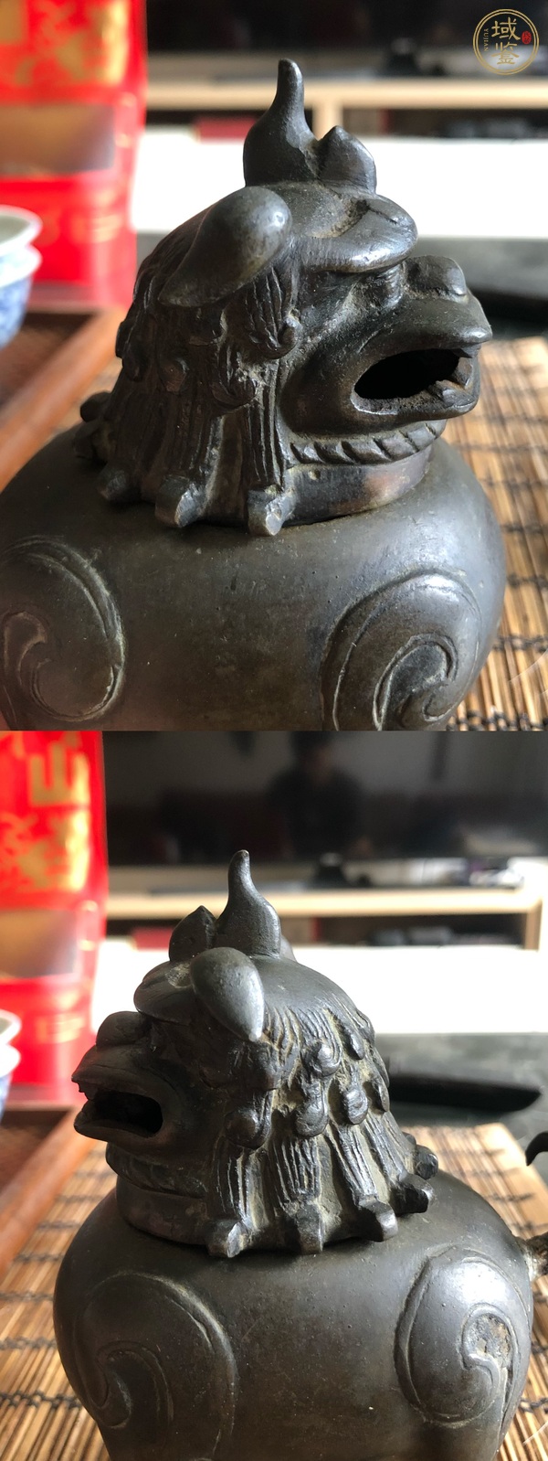 古玩銅器熏爐真品鑒賞圖