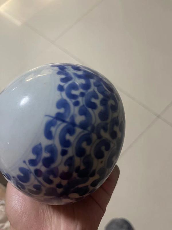 古玩陶瓷康熙青花纏枝寶相花雞心鳥食杯拍賣,當前價格3500元