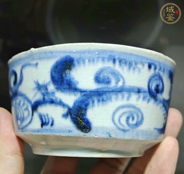 古玩陶瓷青花花卉紋爐真品鑒賞圖