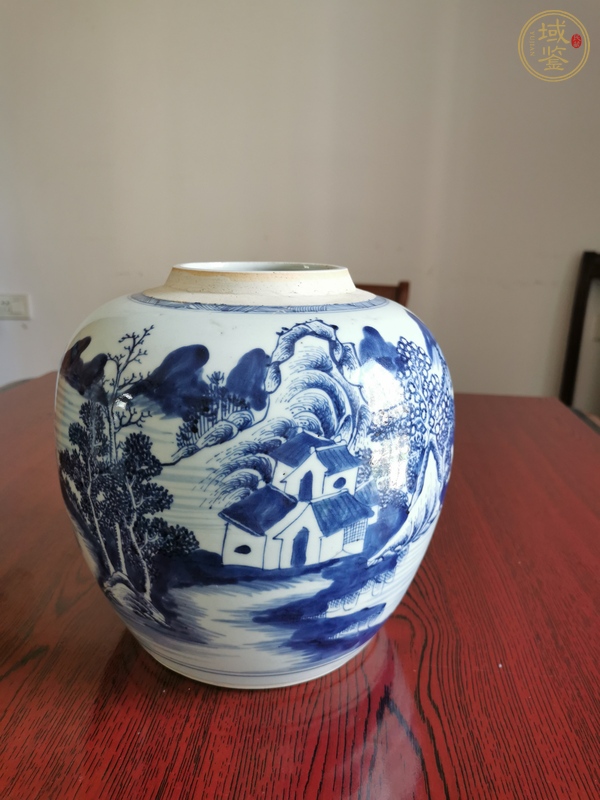 古玩陶瓷青花罐真品鑒賞圖