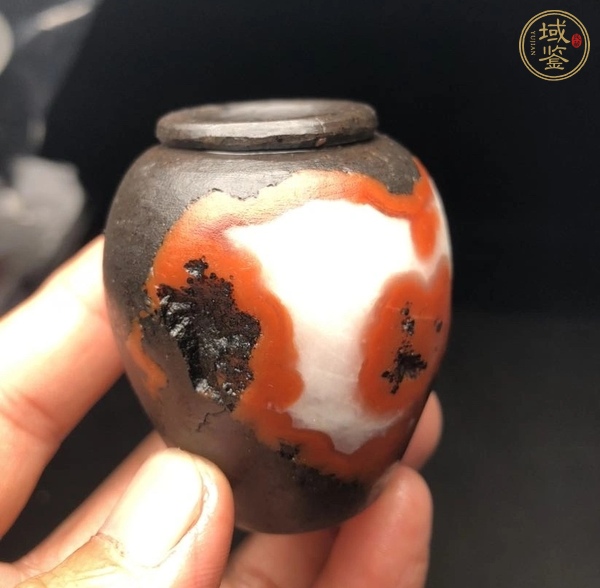 古玩玉器玛瑙罐真品鉴赏图