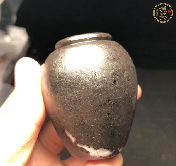 古玩玉器瑪瑙罐真品鑒賞圖