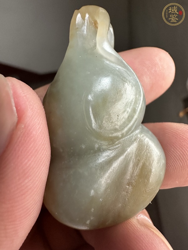 古玩玉器和田玉雕“葫蘆墜”真品鑒賞圖