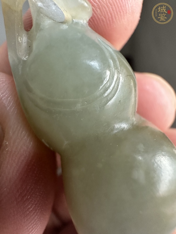 古玩玉器和田玉雕“葫蘆墜”真品鑒賞圖