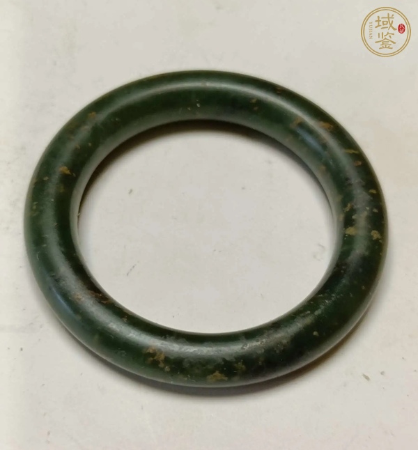 古玩玉器袈裟環(huán)真品鑒賞圖