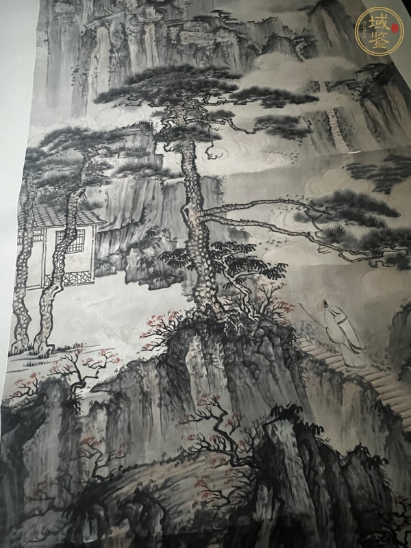 古玩字畫黃山奇秀真品鑒賞圖