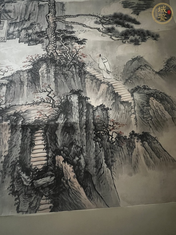 古玩字畫黃山奇秀真品鑒賞圖