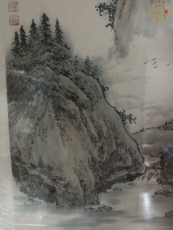 古玩字畫山居真品鑒賞圖