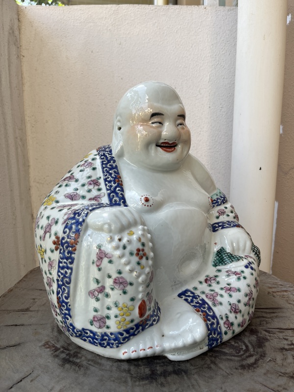 古玩陶瓷彌勒佛(大號)拍賣,當前價格8500元