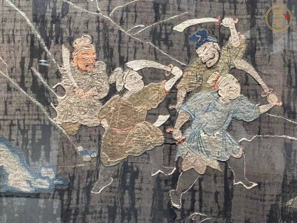 古玩雜項(xiàng)刺繡真品鑒賞圖