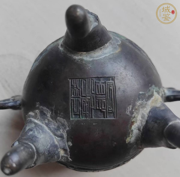 古玩銅器銅爐真品鑒賞圖