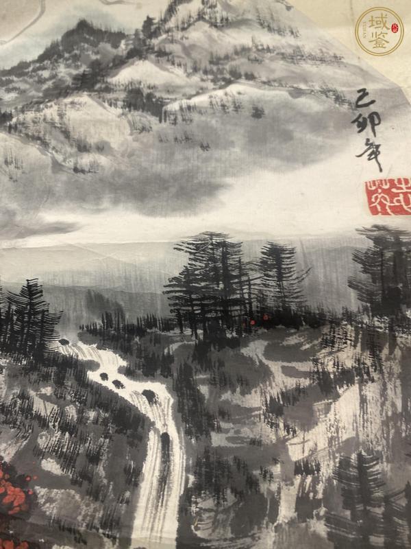 古玩字畫山水真品鑒賞圖