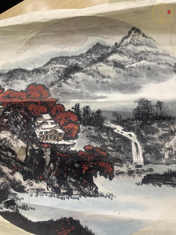 古玩字畫山水真品鑒賞圖