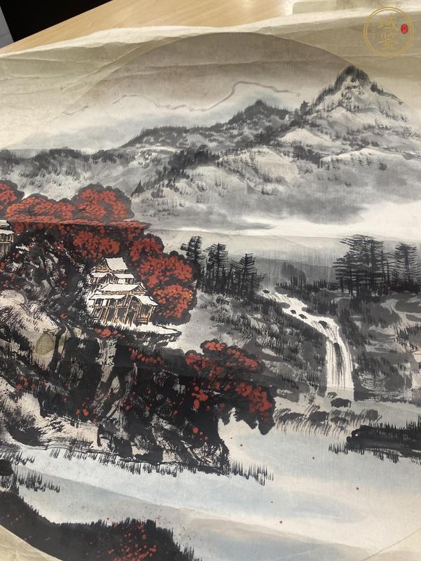 古玩字畫山水真品鑒賞圖