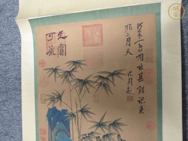 古玩字畫(huà)趙昌款花鳥(niǎo)真品鑒賞圖