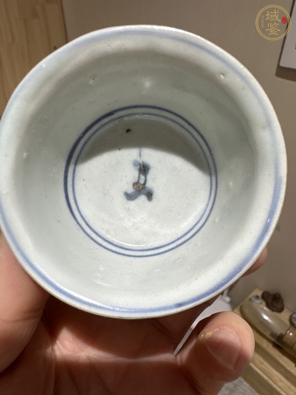 古玩陶瓷青花杯真品鑒賞圖