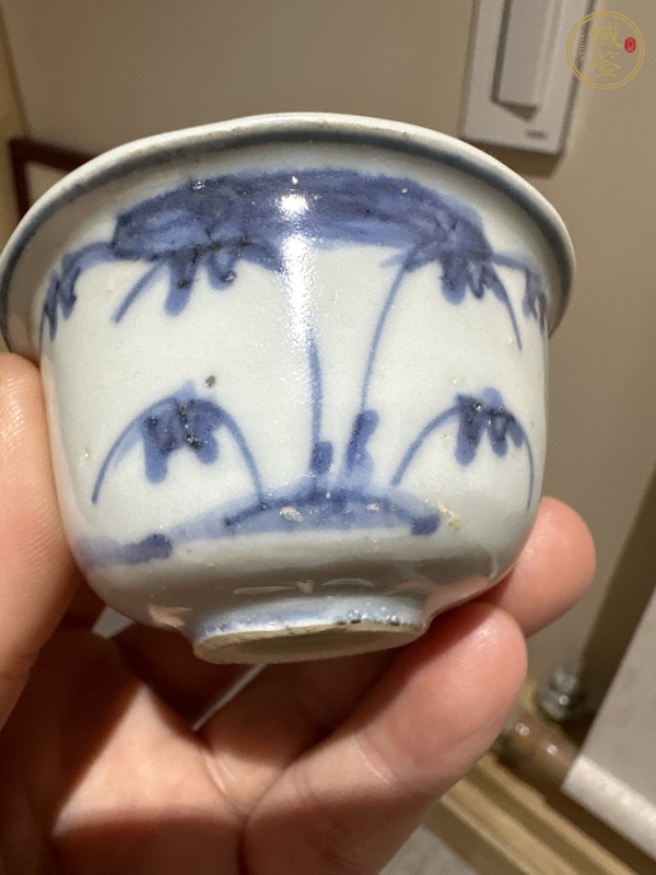 古玩陶瓷青花杯真品鑒賞圖