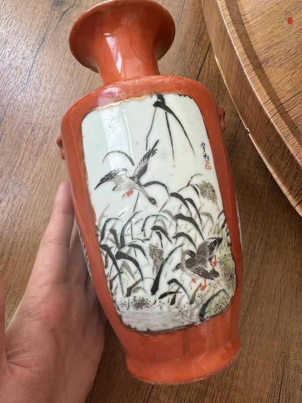 古玩陶瓷粉彩瓶真品鑒賞圖