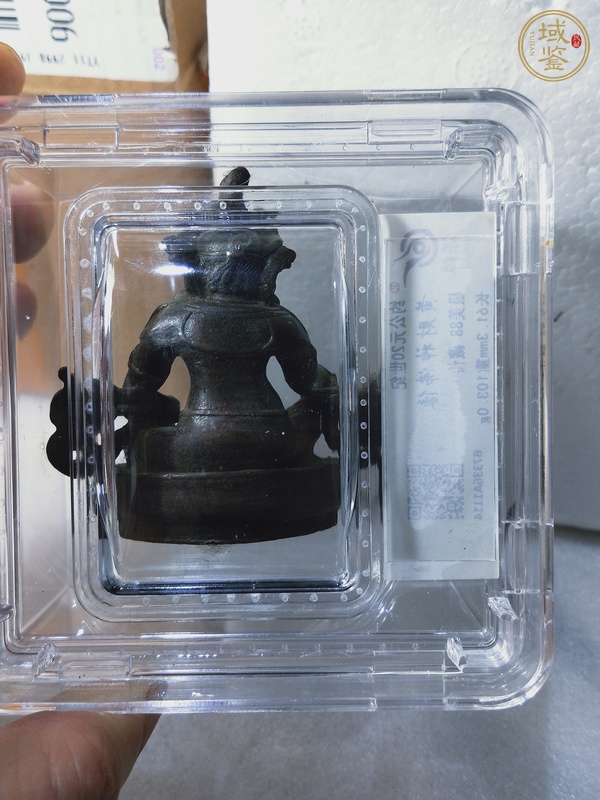 古玩雜項銅財神真品鑒賞圖