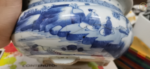 古玩陶瓷青花爐真品鑒賞圖