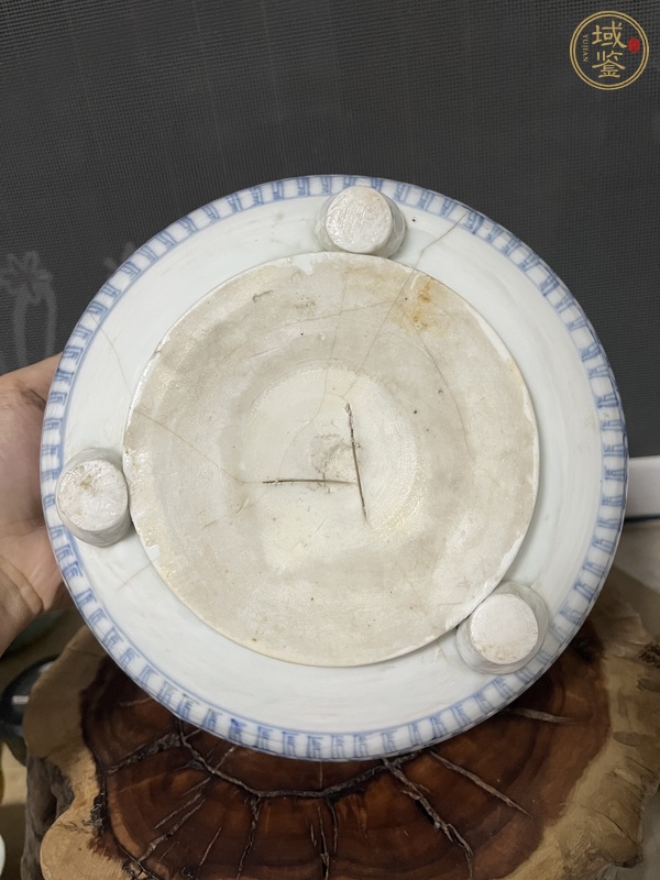 古玩陶瓷德化白瓷壽字爐真品鑒賞圖