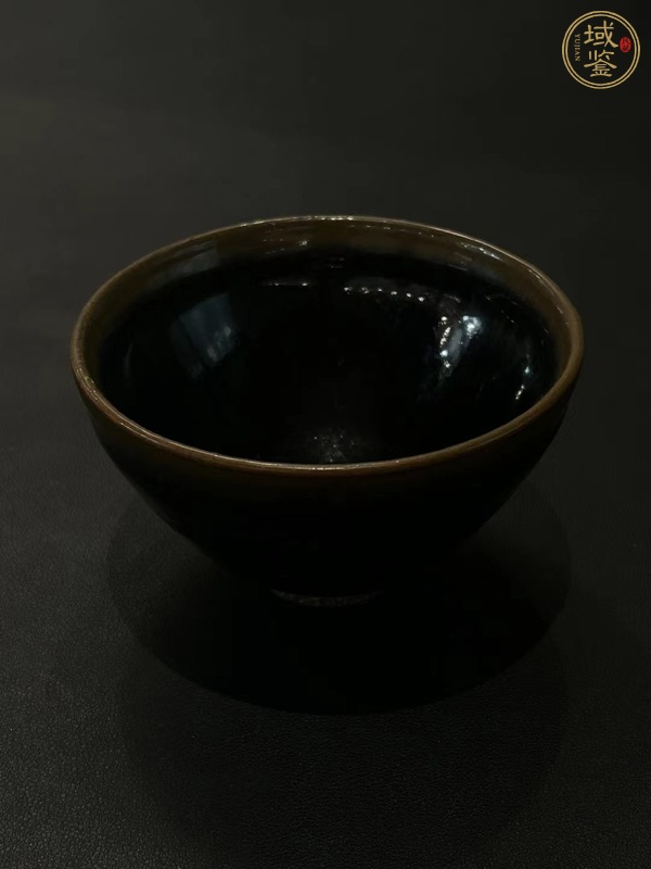 古玩陶瓷宋代黑釉茶盞真品鑒賞圖