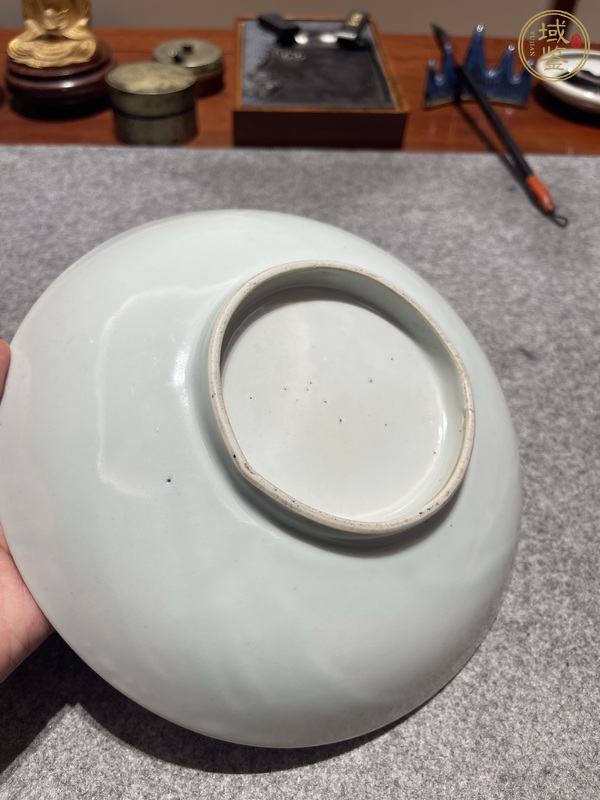 古玩陶瓷龍紋盤真品鑒賞圖