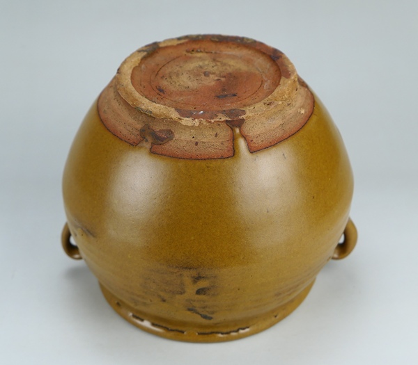 古玩陶瓷明代.茶葉末釉雙系罐(1368年-1644年)拍賣,當前價格1980元