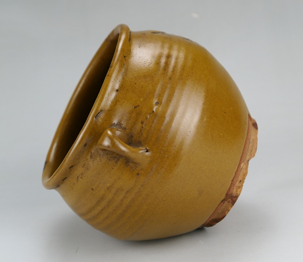 古玩陶瓷明代.茶葉末釉雙系罐(1368年-1644年)拍賣,當前價格1980元