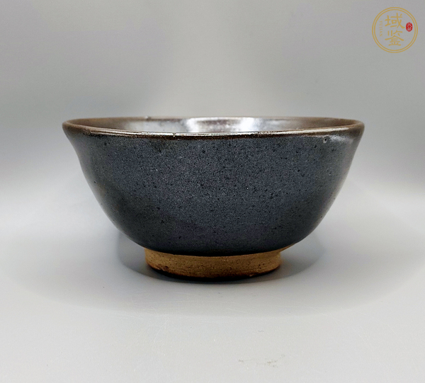 古玩陶瓷磁州窯茶葉末釉茶碗真品鑒賞圖