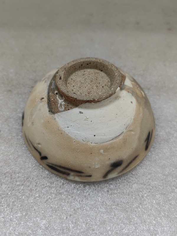 古玩陶瓷青花線條紋茶碗拍賣,當(dāng)前價(jià)格398元