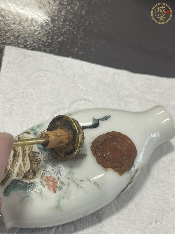 古玩銅器鼻煙壺真品鑒賞圖