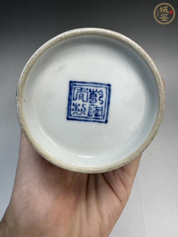 古玩陶瓷粉彩瓶真品鑒賞圖