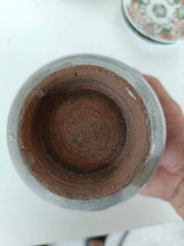 古玩陶瓷明晚.青花線條紋蓋罐拍賣,當(dāng)前價(jià)格198元
