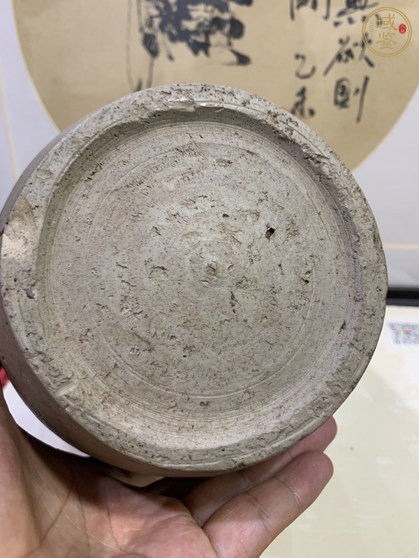 古玩陶瓷耀州窯黑釉梅瓶真品鑒賞圖