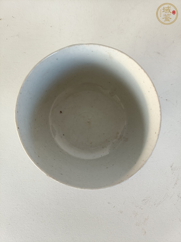 古玩陶瓷青花三星高照?qǐng)D茶碗真品鑒賞圖