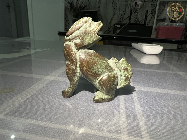 古玩銅器獅子真品鑒賞圖