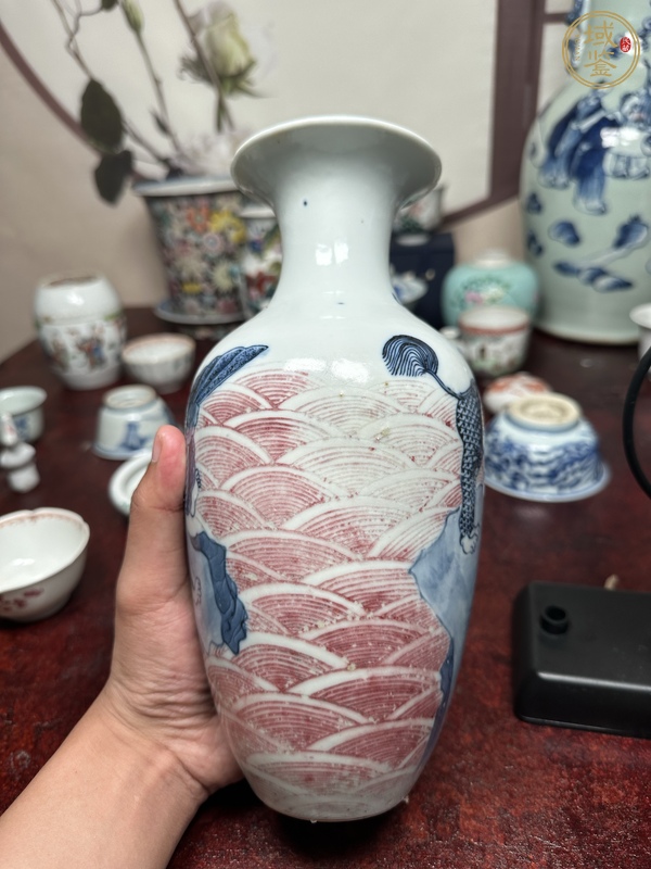 古玩陶瓷瓶真品鑒賞圖