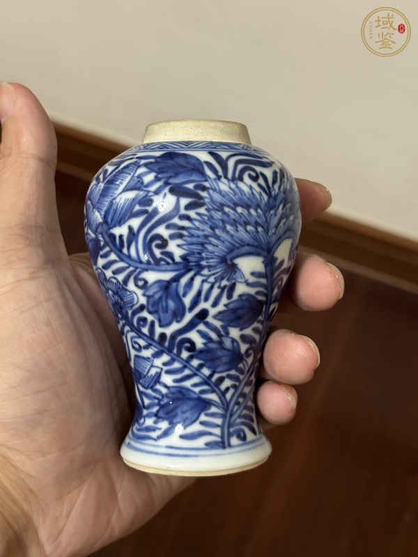 古玩陶瓷青花瓶真品鑒賞圖