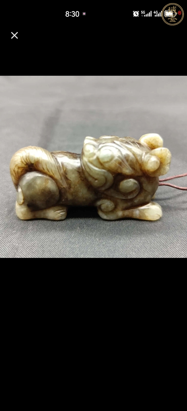 古玩玉器玉獸真品鑒賞圖