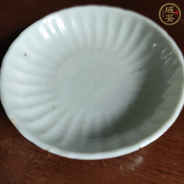 古玩陶瓷人物紋粉彩蓋子真品鑒賞圖