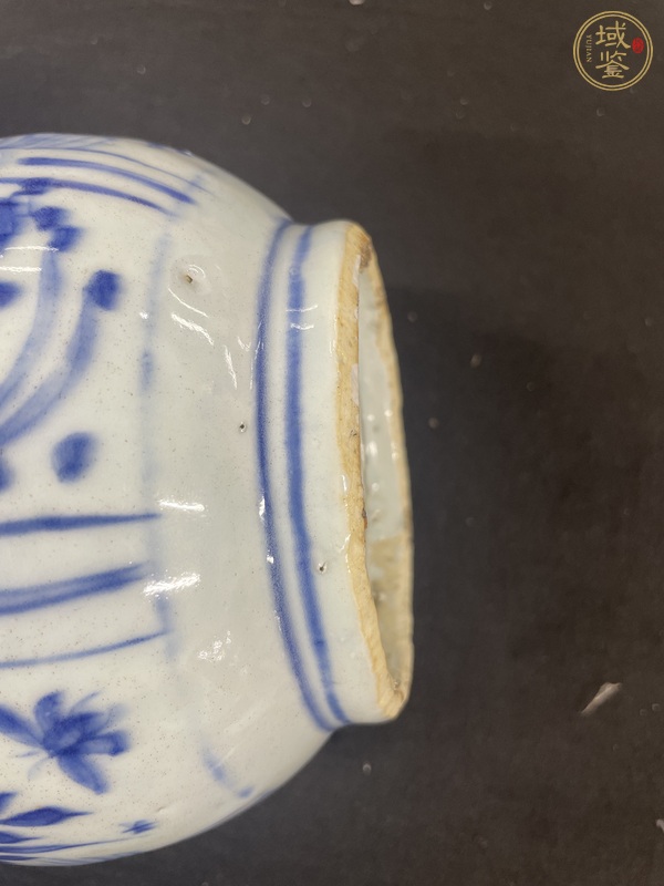 古玩陶瓷青花蒜頭瓶真品鑒賞圖