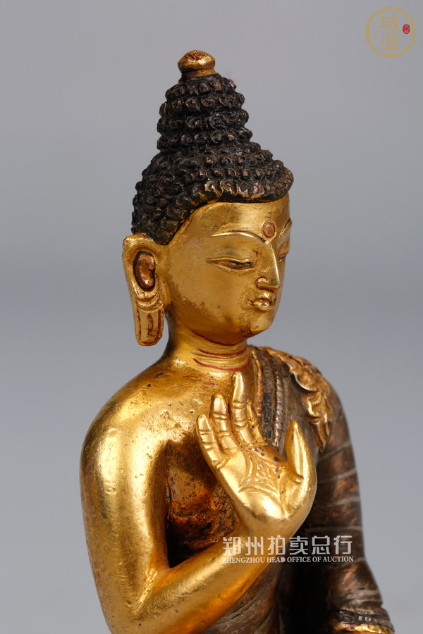 古玩銅器不空成就佛真品鑒賞圖